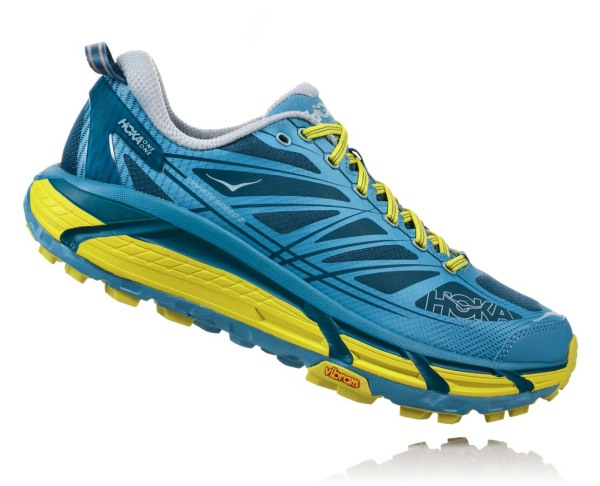 Hoka One One MAFATE SPEED 2 Mens UK - Blue Trail Running Shoes - EOLNW1576